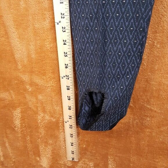 Vintage OBERMEYER Womens Ski Pants Size 6 Gray Diamond High Rise Pleated Stirrup - Picture 11 of 12